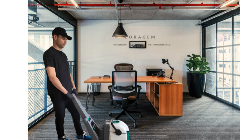 Limpeza de escritório